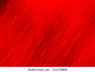 Light Red vector texture with colored lines. Blurred decorative design in simple style with lines. The pattern can be used for busines ad, booklets, leaflets