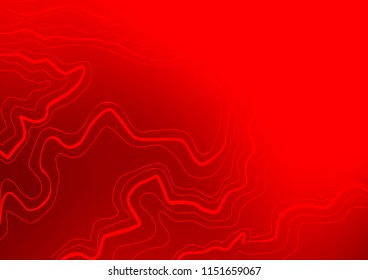 Light Red vector texture with colored lines. Decorative shining illustration with lines on abstract template. The pattern can be used for websites.