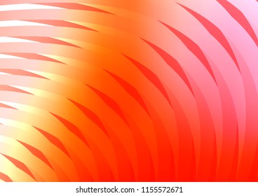 Light Red vector texture with colored lines. Decorative shining illustration with lines on abstract template. The pattern can be used for busines ad, booklets, leaflets