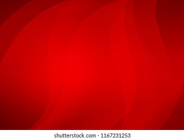 Light Red vector texture with colored lines. Shining colored illustration with narrow lines. Smart design for your business advert.