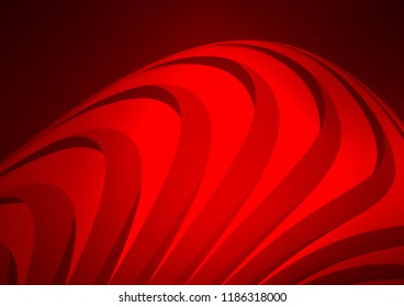 Light Red vector texture with colored lines. Modern geometrical abstract illustration with staves. The pattern can be used as ads, poster, banner for commercial.