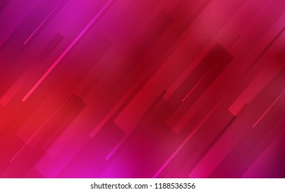 Light Red vector texture with colored lines. Blurred decorative design in simple style with lines. Smart design for your business advert.