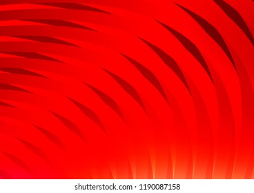 Light Red vector texture with colored lines. Shining colored illustration with narrow lines. The pattern can be used for busines ad, booklets, leaflets