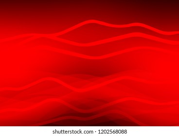 Light Red vector texture with colored lines. Lines on blurred abstract background with gradient. The pattern can be used for busines ad, booklets, leaflets