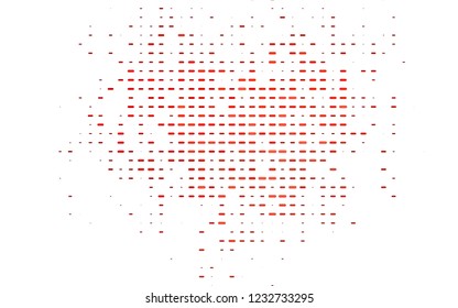 Light Red vector texture with colored lines. Lines on blurred abstract background with gradient. The pattern can be used for websites.