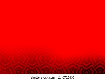 Light Red vector texture with colored lines. Shining illustration with lines on abstract template. Pattern for business booklets, leaflets.