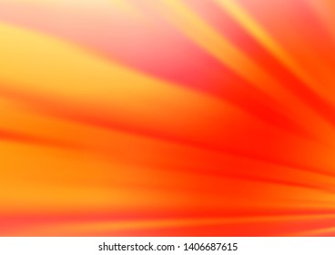 Light Red vector texture with colored lines. Glitter abstract illustration with colored sticks. Backdrop for TV commercials.