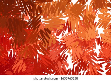 Light Red vector texture with colored lines. Lines on blurred abstract background with gradient. Template for your beautiful backgrounds.