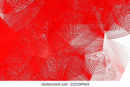 Light Red vector texture with colored lines. Lines on blurred abstract background with gradient. Pattern for ad, booklets, leaflets.