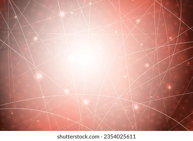 Light Red vector texture with colored lines. Shining colored illustration with sharp stripes. Pattern for your busines websites.