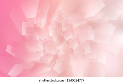 Light Red vector texture with colorful hexagons. White background with colorful hexagons. Beautiful design for your business advert.
