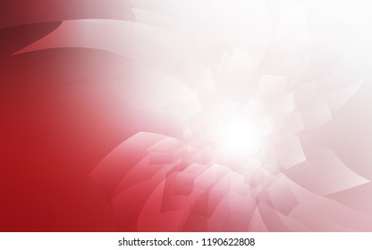 Light Red vector texture with colorful hexagons. Design in abstract style with hexagons. New template for your brand book.