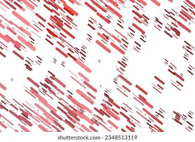 Textura vectorial de color rojo claro con líneas coloridas. Ilustración abstracta brillante con palos de color. Diseño inteligente para su anuncio comercial.