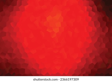 Light Red vector texture with colorful hexagons. Illustration with set of colorful hexagons. Pattern can be used for landing pages.