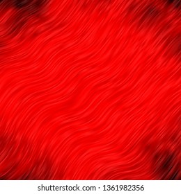 Light Red vector texture with curves. Colorful abstract illustration with gradient curves. Pattern for websites, landing pages.