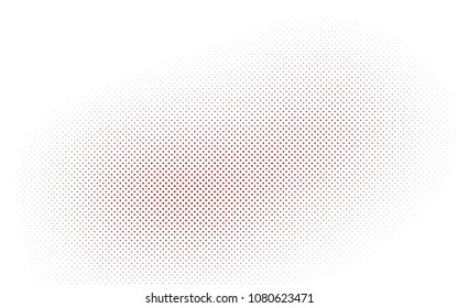 Light Red vector  texture with disks. Blurred bubbles on abstract background with colorful gradient. The pattern can be used for ads, leaflets of liquid.