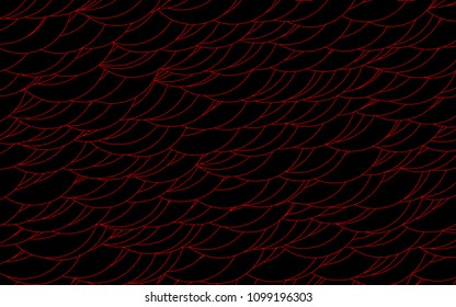 Light Red vector  texture with disks. Glitter abstract illustration with blurred drops of rain. The pattern can be used for beautiful websites.