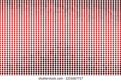 Light Red vector texture with disks. Illustration with set of shining colorful abstract circles. Pattern for ads, leaflets.