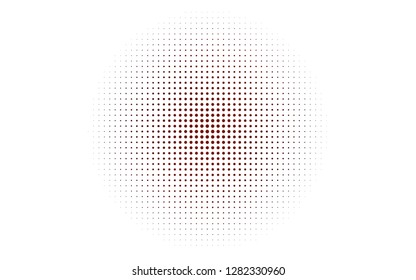 Light Red vector texture with disks. Modern abstract illustration with colorful water drops. Design for business adverts.