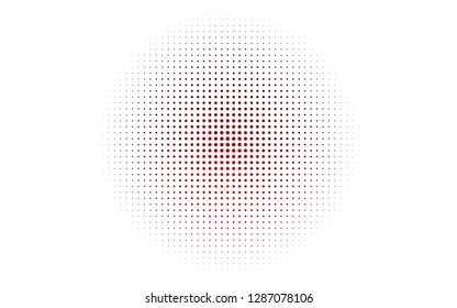 Light Red vector texture with disks. Blurred bubbles on abstract background with colorful gradient. Design for posters, banners.