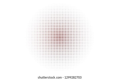 Light Red vector texture with disks. Beautiful colored illustration with blurred circles in nature style. Pattern for beautiful websites.