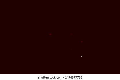 Light Red vector texture with disks. Illustration with set of shining colorful abstract circles. Pattern for beautiful websites.