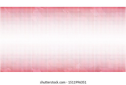 Light Red vector  texture with disks. Glitter abstract illustration with blurred drops of rain. Design for poster, banner of websites.