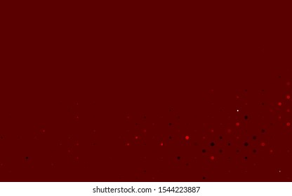 Light Red vector texture with disks. Beautiful colored illustration with blurred circles in nature style. Template for your brand book.