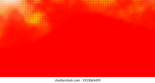 Light Red vector texture with disks. Illustration with set of shining colorful abstract spheres. Pattern for wallpapers, curtains.