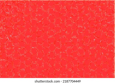 Light red vector texture with disks. Modern abstract illustration with colorful water drops. Design for business adverts.