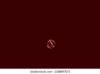 Light red vector texture with disks. Illustration with set of shining colorful abstract circles. Pattern of water, rain drops.