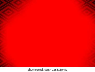Light Red vector texture with lines, rhombuses. Glitter abstract illustration with colorful lines, rhombuses. Pattern for websites, landing pages.