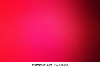 Light Red vector texture with milky way stars. Space stars on blurred abstract background with gradient. Pattern for astronomy websites.