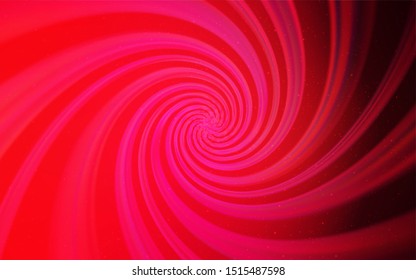 Light Red vector texture with milky way stars. Blurred decorative design in simple style with galaxy stars. Pattern for astrology websites.