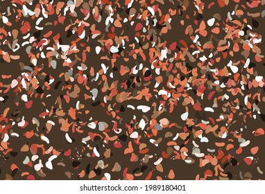 Light red vector texture with random forms. Colorful chaotic forms with gradient in modern style. Simple design for your web site.