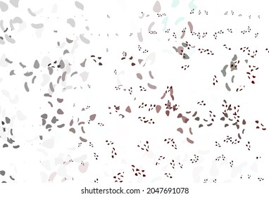Light Red vector texture with random forms. Modern abstract illustration with colorful random forms. Background for a cell phone.