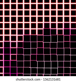 Light Red vector texture in rectangular style. Abstract gradient illustration with rectangles. Pattern for commercials, ads.