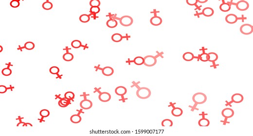 Vector Linear Pink Blue Icons Gender เวกเตอร์สต็อก ปลอดค่าลิขสิทธิ์