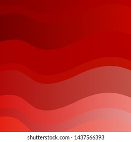 Light Red vector texture with wry lines. Abstract illustration with bandy gradient lines. Pattern for websites, landing pages.