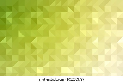 Light Red vector triangle mosaic template. Shining illustration, which consist of triangles. The template can be used as a background for cell phones.