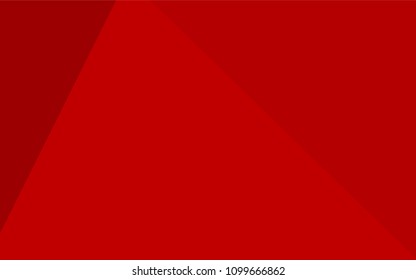 Light Red vector triangle mosaic template. Brand new colored illustration in blurry style with gradient. The polygonal design can be used for your web site.