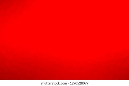 Light Red vector triangle mosaic texture. Shining colored illustration in a Brand new style. The best triangular design for your business.