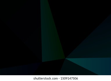 Light Red vector triangle mosaic background. Polygonal abstract illustration with gradient. Brand new style for your business design.