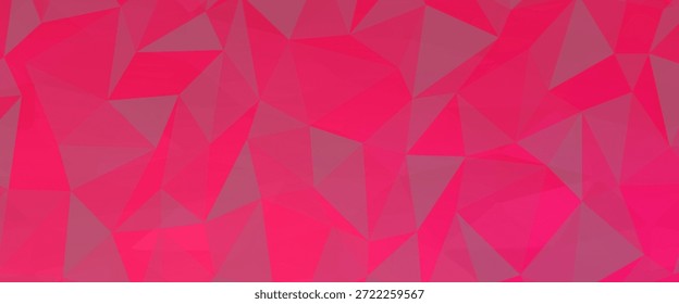 Plantilla de mosaico de triángulo de Vector rojo claro. Una muestra con Formas poligonales. Plantilla para los fondos del teléfono celular.