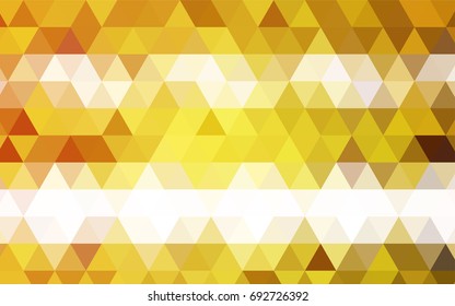 Light Red vector triangle mosaic pattern. Geometric illustration in Origami style with gradient.  The elegant pattern can be used as part of a brand book.