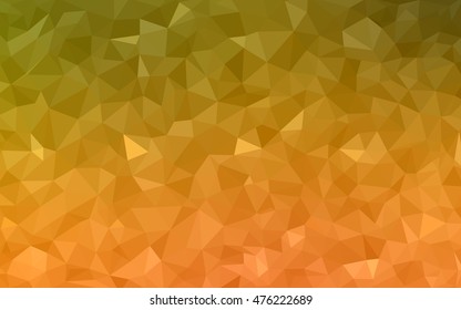 Light red, yellow blurry triangle pattern. Creative illustration in halftone style with gradient. The polygonal design can be used for your web site.