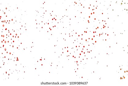 Light Red, Yellow vector abstract textured polygonal background. Blurry rectangular design. The pattern with repeating rectangles can be used for background.