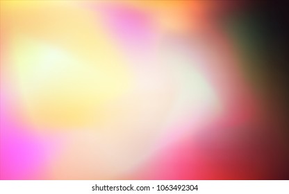 Light Red, Yellow vector abstract blurred layout. Colorful illustration in abstract style with gradient. The completely new template can be used for your brand book.