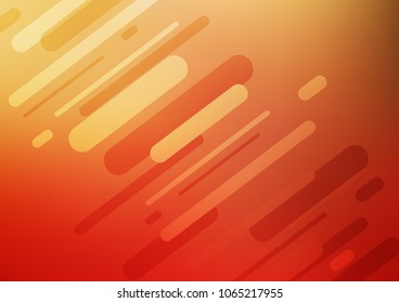 Light Red, Yellow vector abstract doodle template. An elegant bright illustration with lines in Natural style. Hand painted design for web, wrapping, wallpaper.