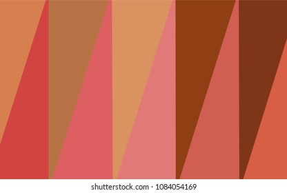 Light Red, Yellow vector abstract polygonal pattern. A sample with polygonal shapes. A completely new design for your business.